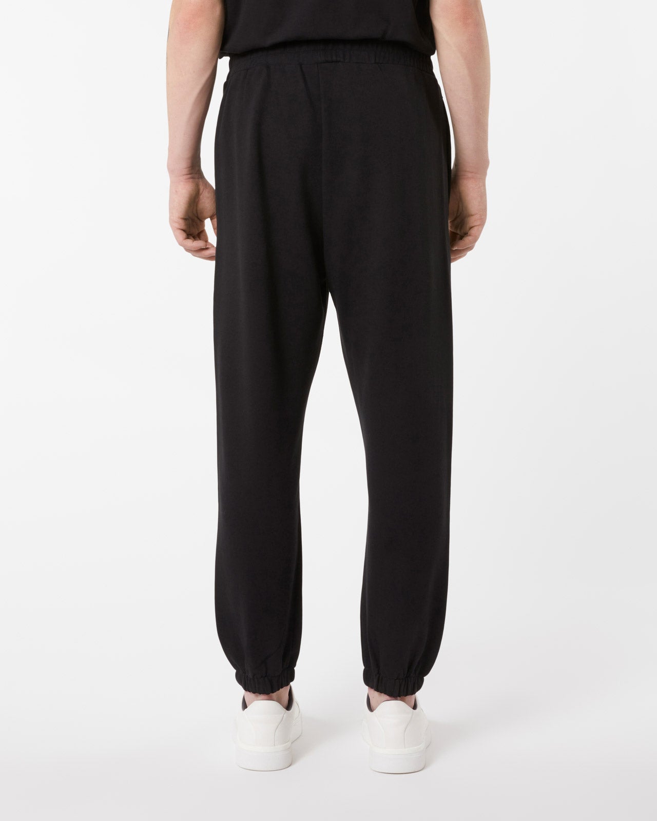 Vision Of Super BLACK PANTS WITH EMBROIDERED FLAMING HEART Saldi Di Fabbrica