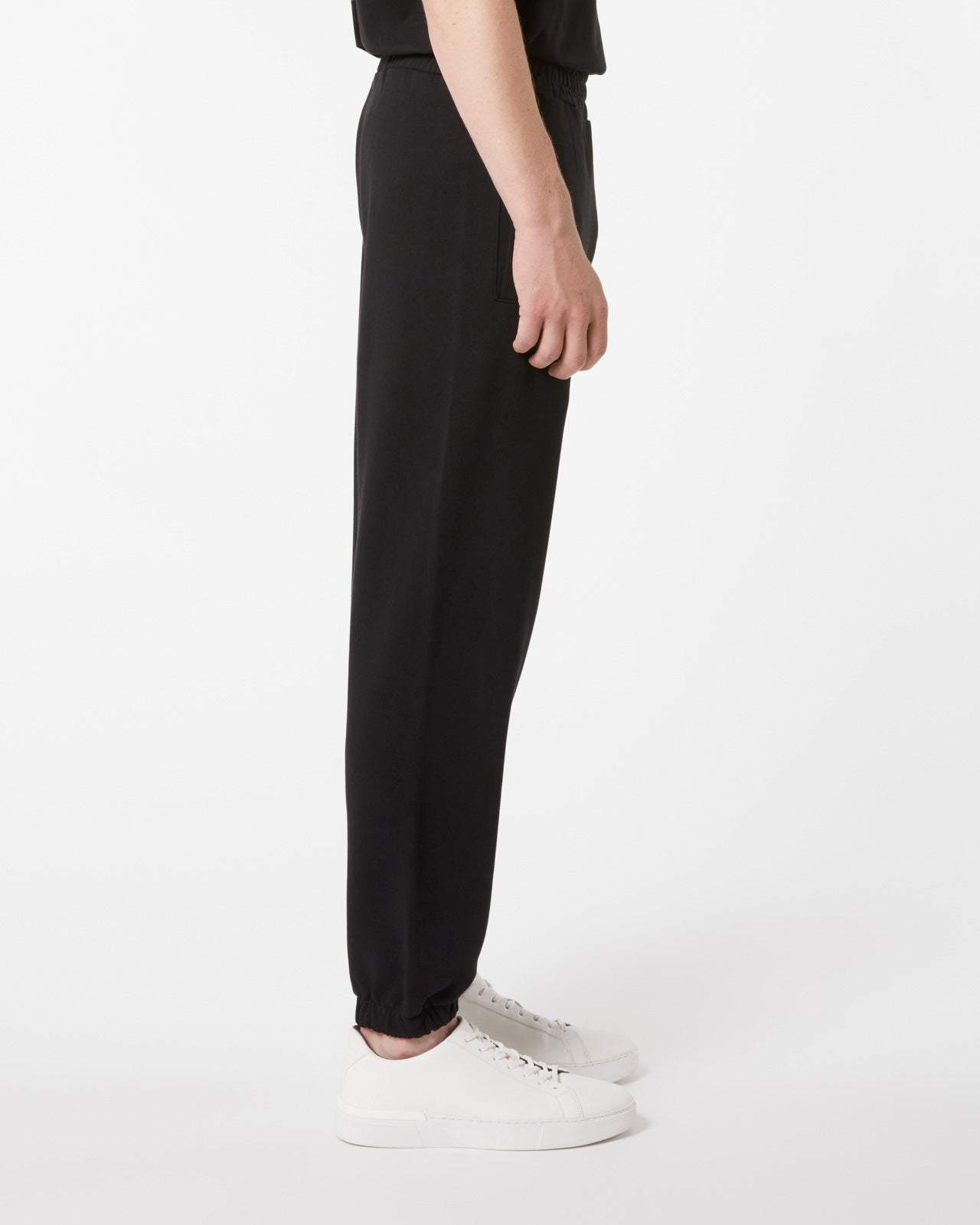 Vision Of Super BLACK PANTS WITH EMBROIDERED FLAMING HEART Saldi Di Fabbrica
