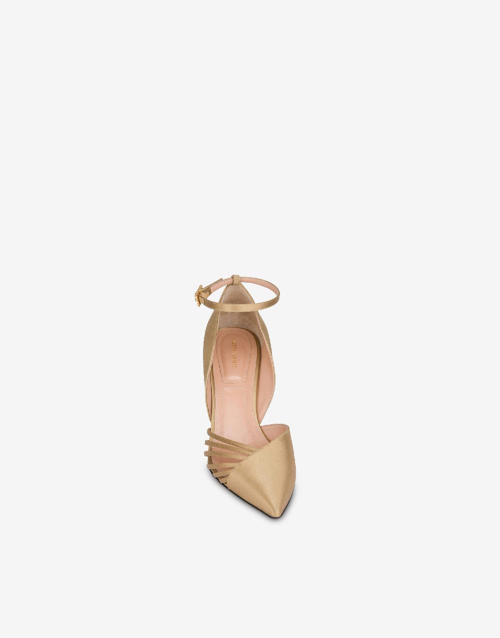 Alberta Ferretti Décolleté in raso Evening Qualità