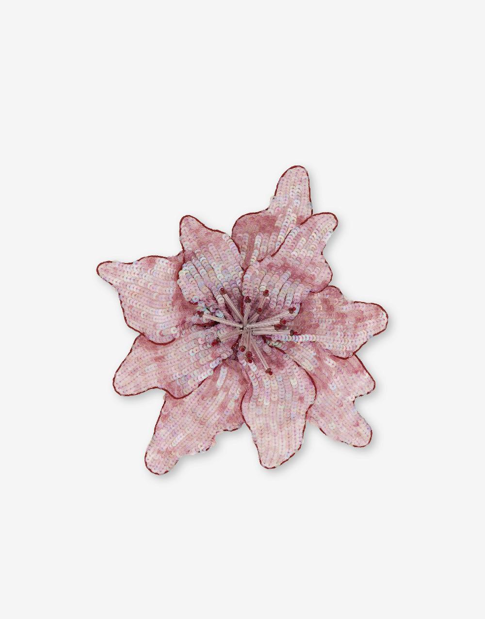 Alberta Ferretti Spilla bijoux a fiore Dripping Rose