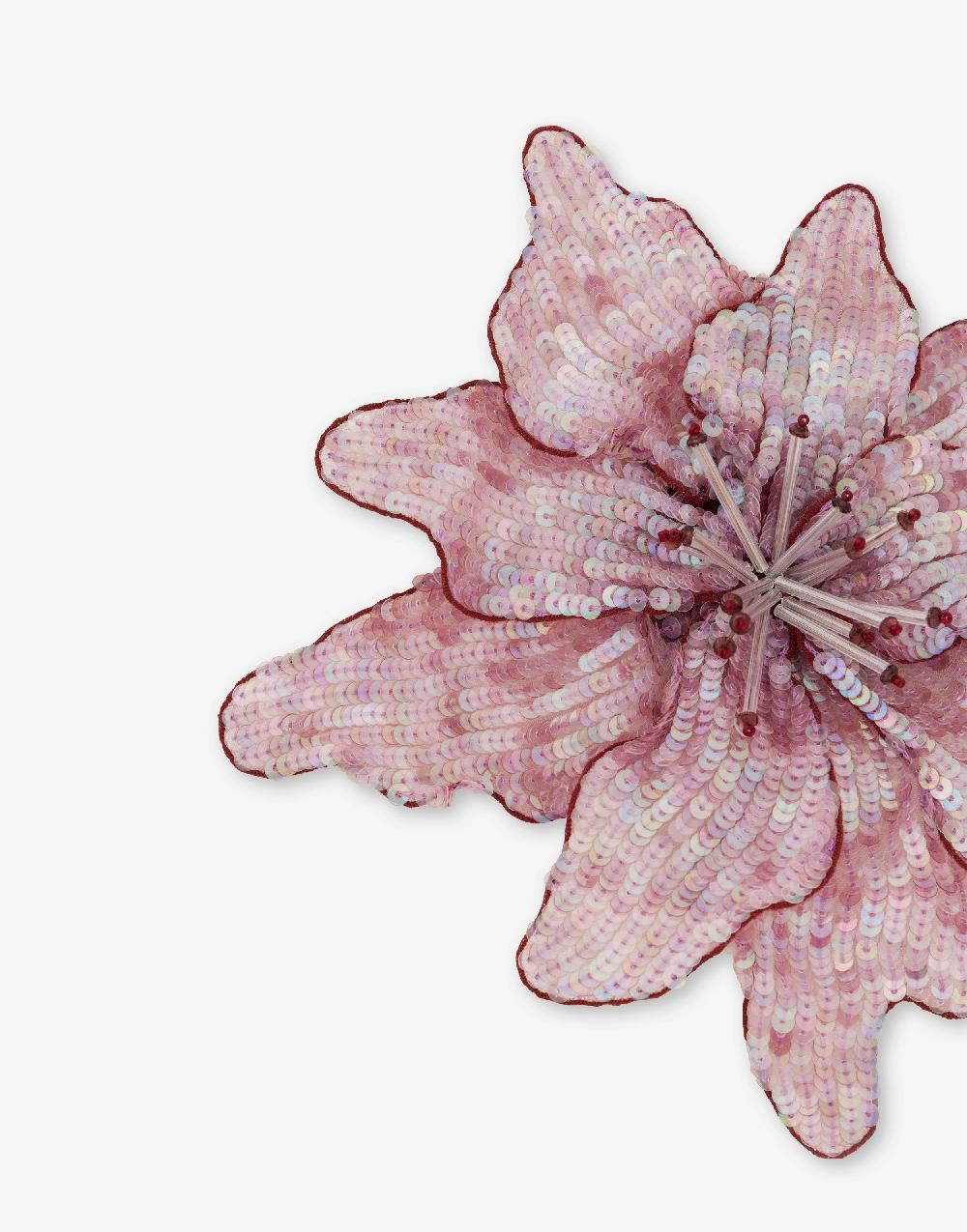 Alberta Ferretti Spilla bijoux a fiore Dripping Rose Promozione Limitata