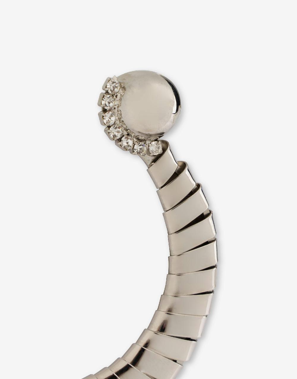 Alberta Ferretti Orecchini in metallo argento Convenienza