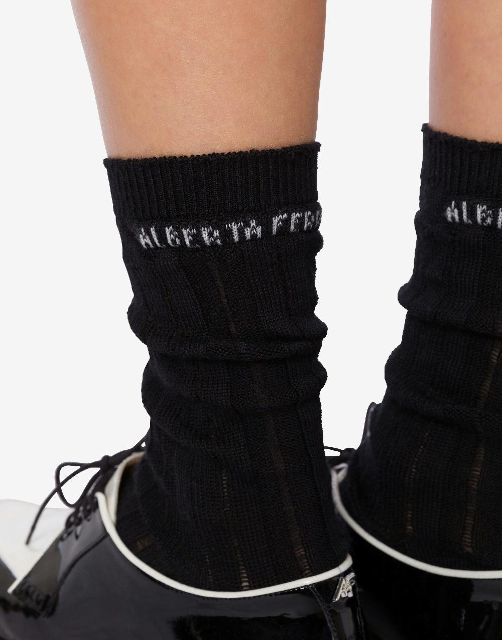 Alberta Ferretti Calze alla caviglia in lana e seta I Più Venduti