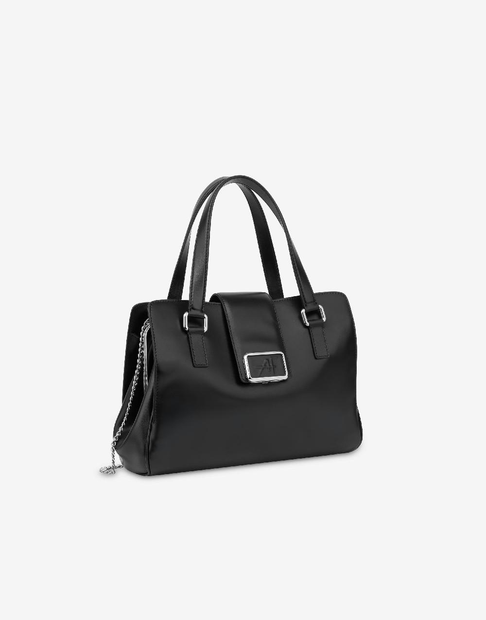 Alberta Ferretti Borsa doppio manico in vitello Allure Negozi Online