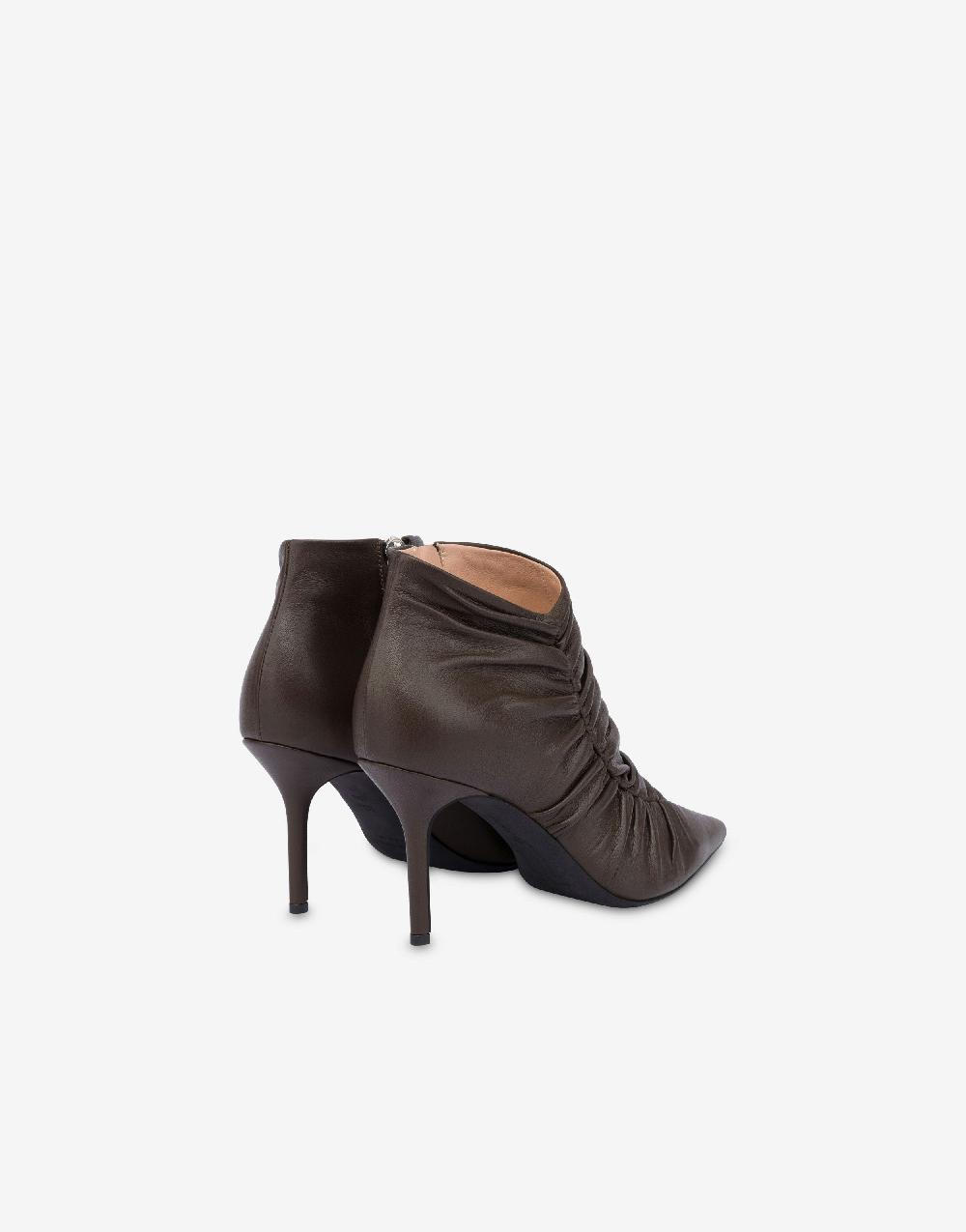 Alberta Ferretti Stivaletti in nappa Folding Negozio
