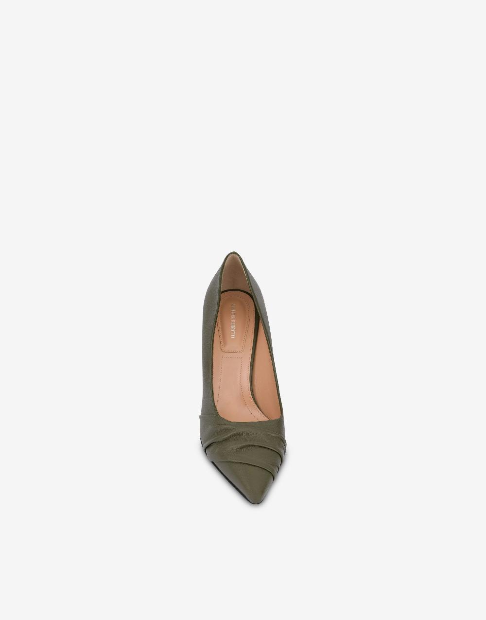 Alberta Ferretti Décolleté in nappa Folding In Saldo