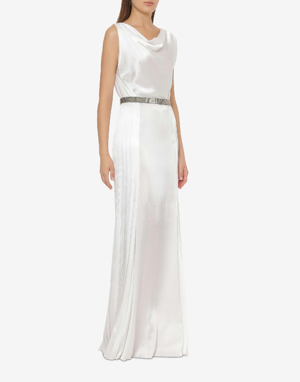 Alberta Ferretti Cintura con paillettes effetto metallico Italia