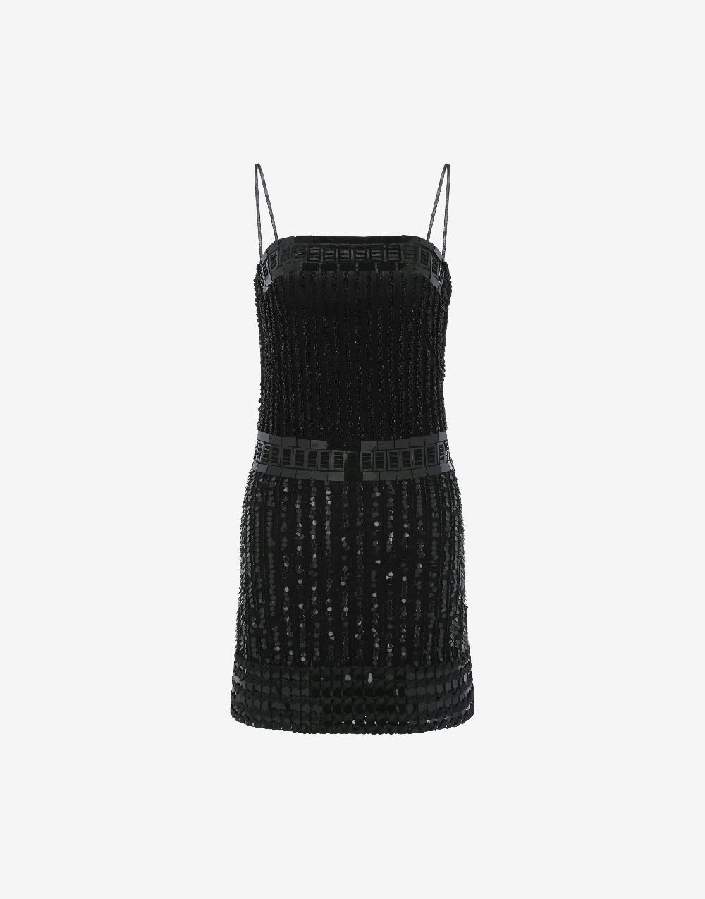 Alberta Ferretti Minidress in tulle con paillettes Consegna Veloce