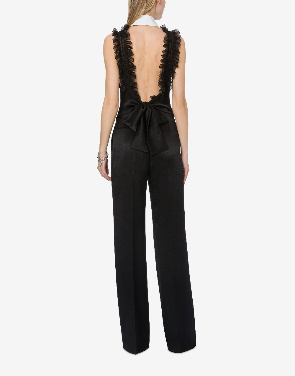 Alberta Ferretti Pantalone in raso Moda