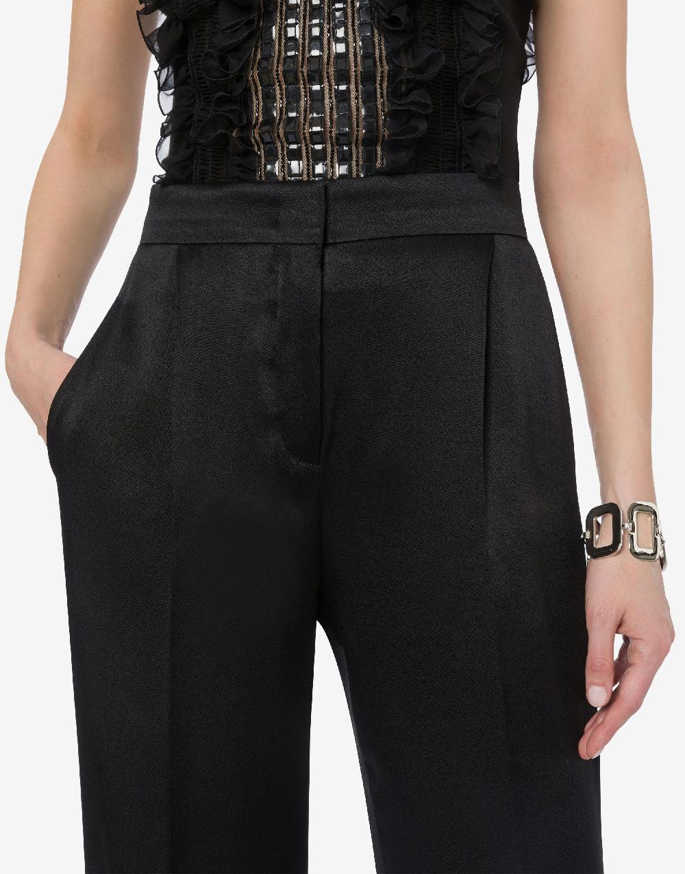 Alberta Ferretti Pantalone in raso Moda