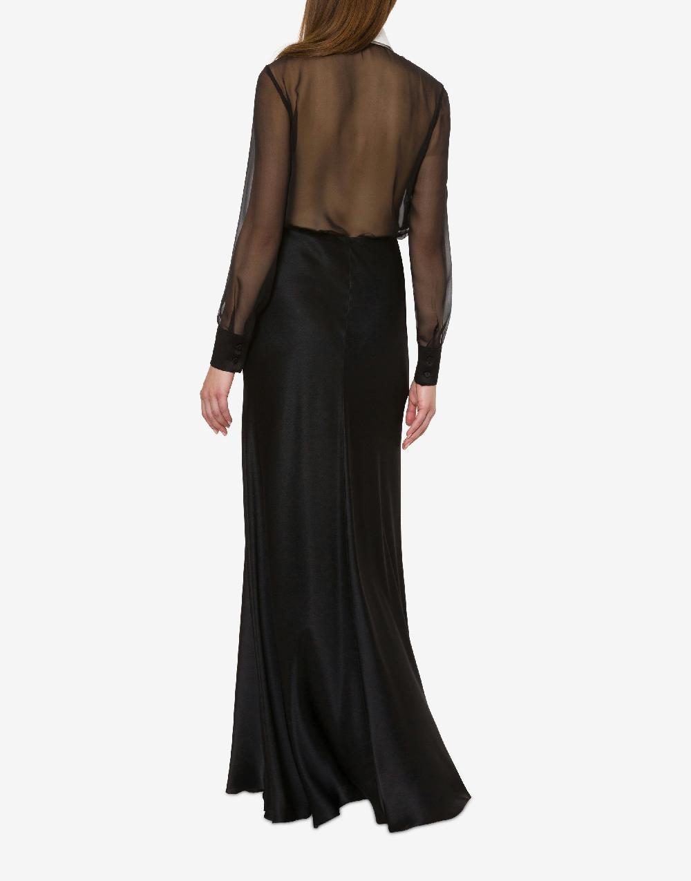 Alberta Ferretti Camicia in chiffon organico Italia