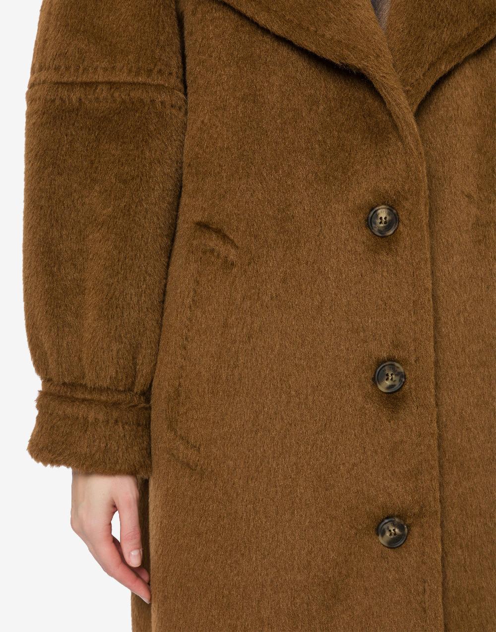 Alberta Ferretti Cappotto in alpaca Suri Promozione