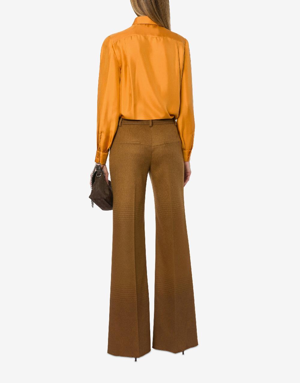 Alberta Ferretti Pantalone in flanella sfumata Pezzi Unici