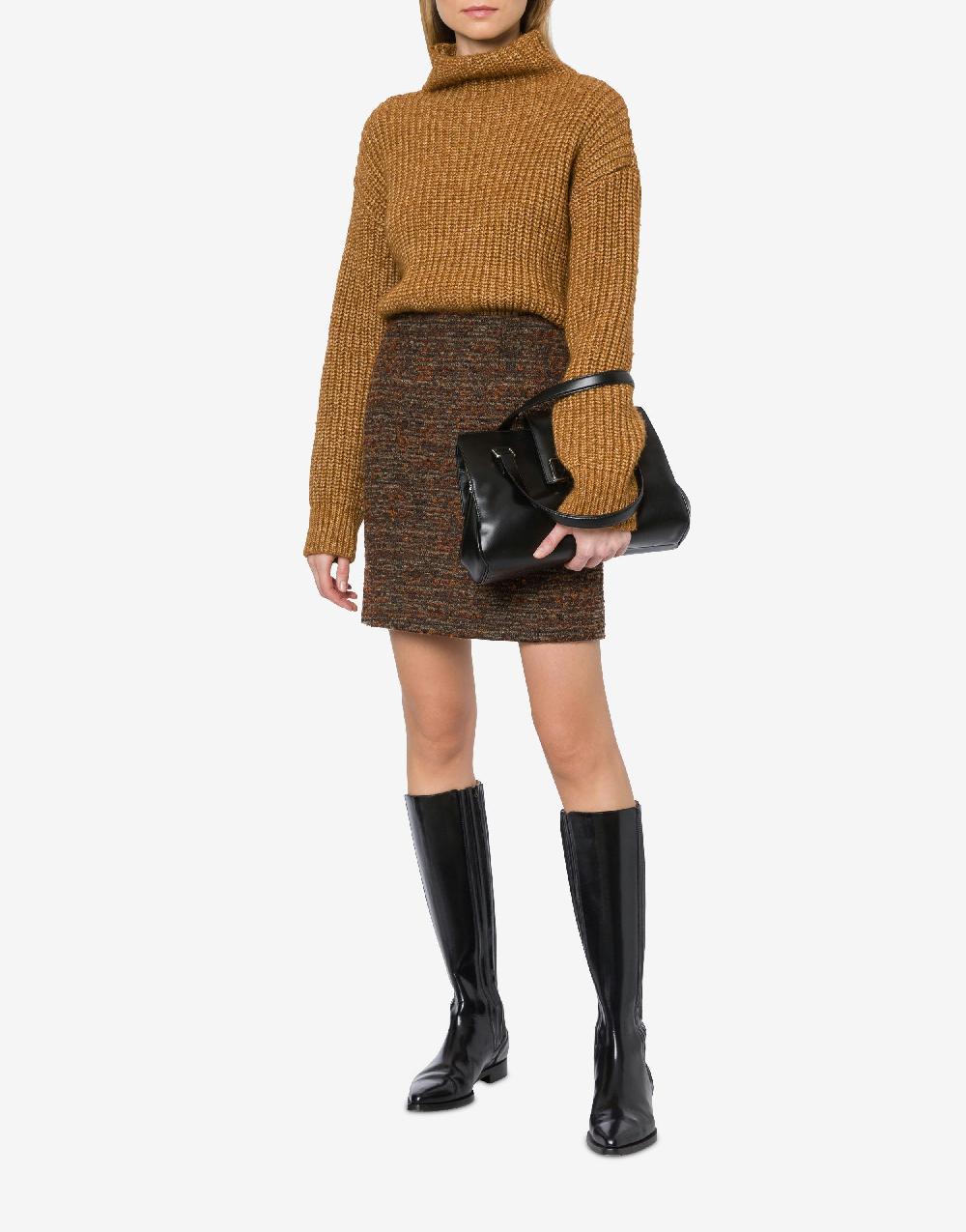 Alberta Ferretti Maglione in fettuccia di lana cotone Soddisfazione Garantita