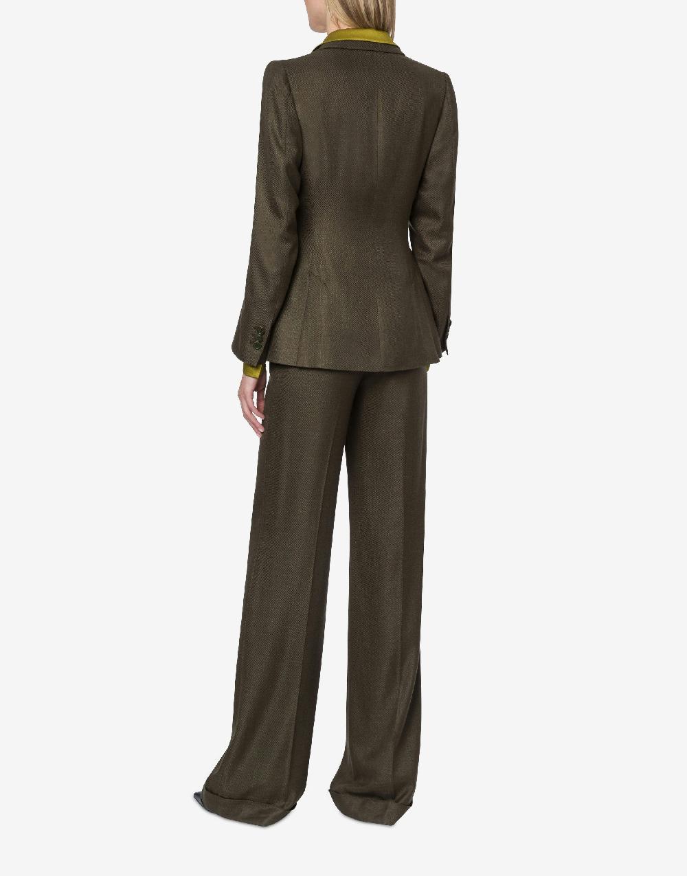 Alberta Ferretti Giacca in twill fiammato I Più Venduti