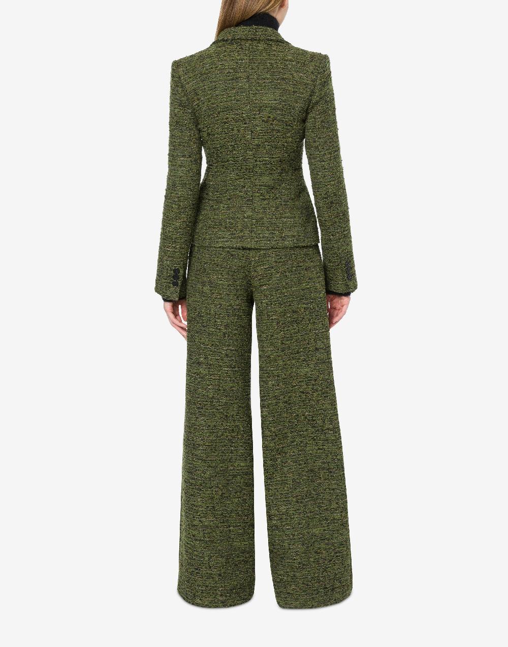 Alberta Ferretti Giacca in tweed bottonato Moda