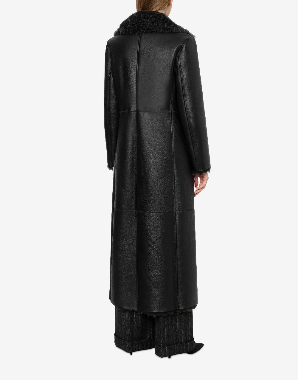 Alberta Ferretti Montone lungo in shearling nappato Negozi Online