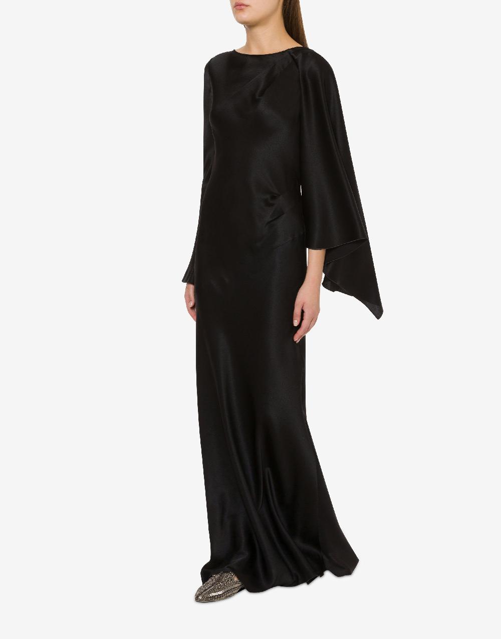 Alberta Ferretti Abito in raso Offerta