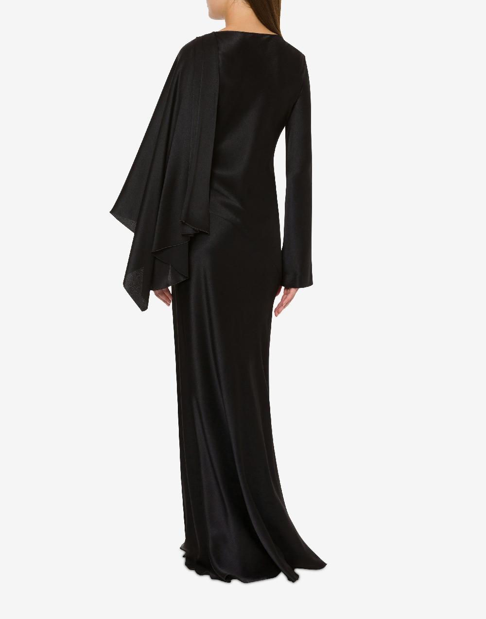 Alberta Ferretti Abito in raso Offerta