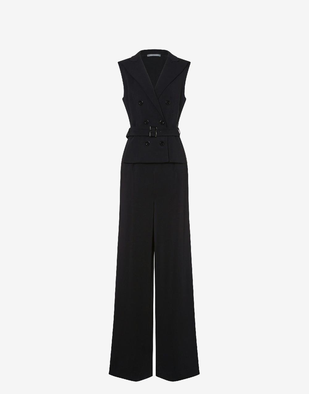 Alberta Ferretti Tuta in cady stretch Online