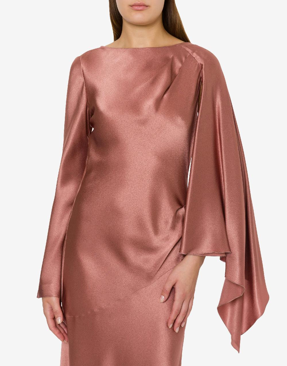Alberta Ferretti Abito in raso Offerte