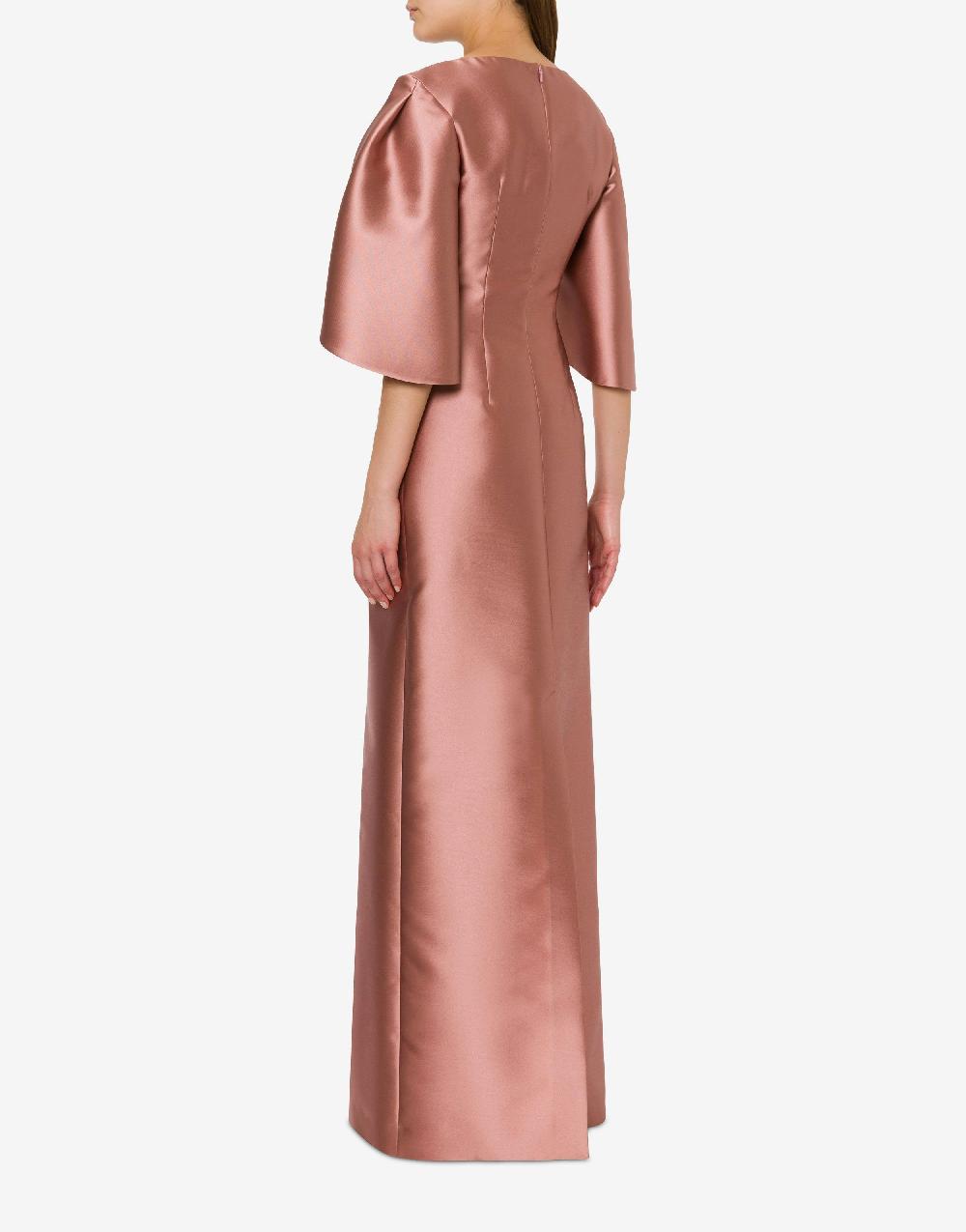 Alberta Ferretti Abito in mikado con maniche tulipano Hotsell