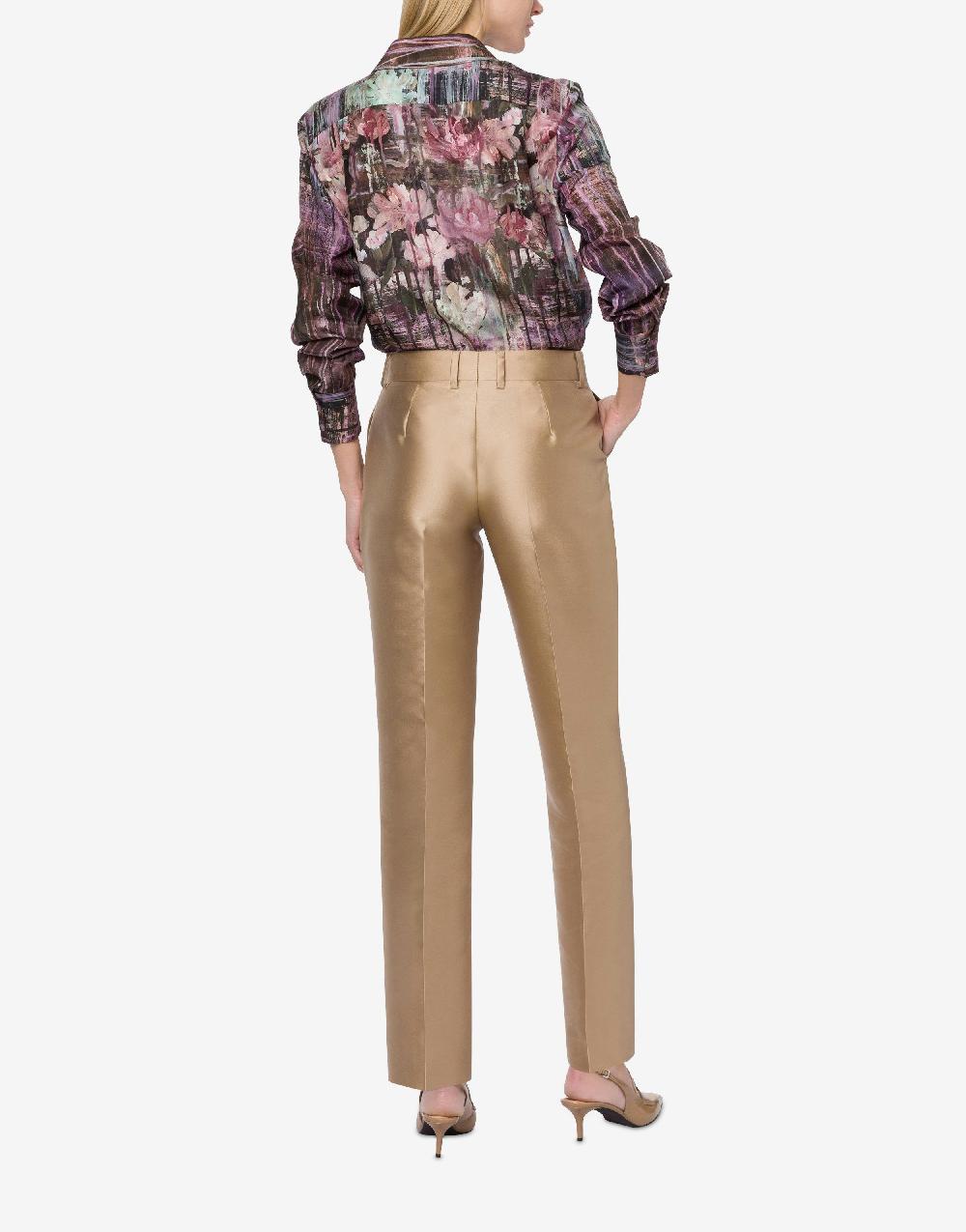 Alberta Ferretti Pantalone in mikado Soddisfazione Garantita