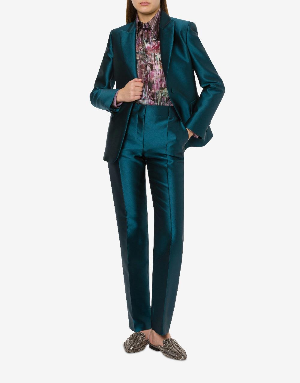 Alberta Ferretti Giacca in mikado Presa