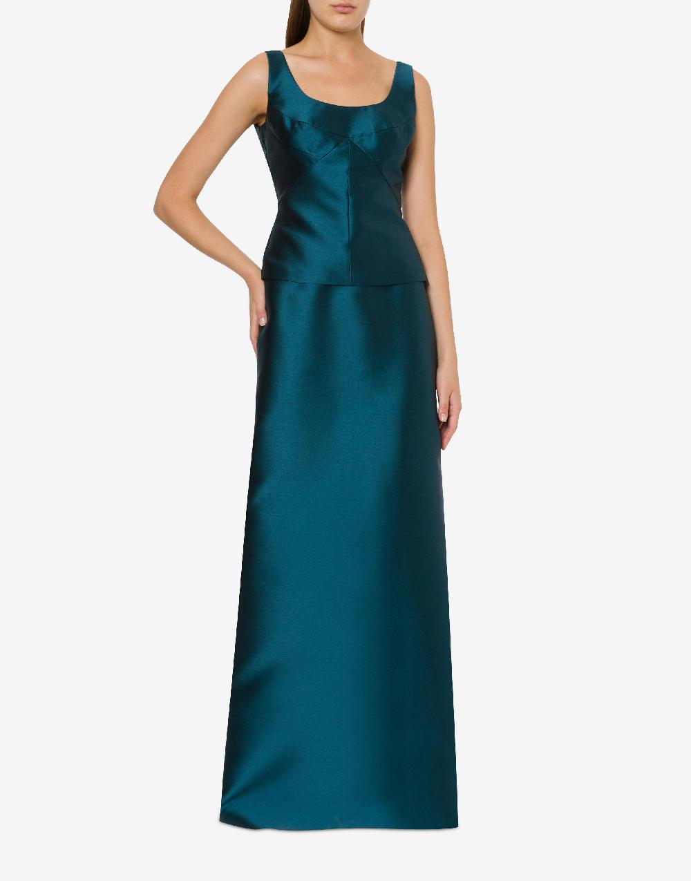 Alberta Ferretti Gonna lunga in mikado Economico