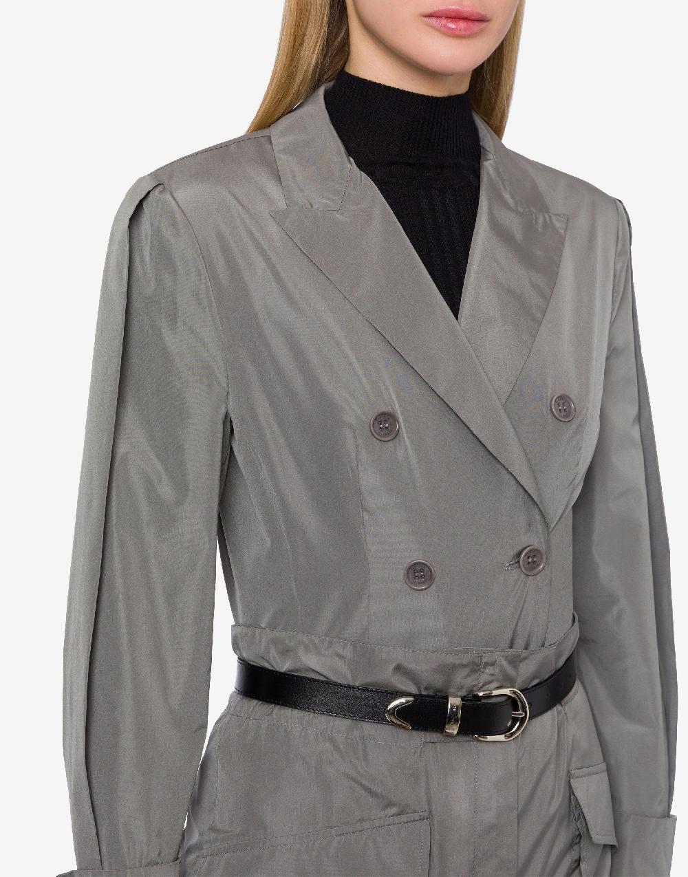 Alberta Ferretti Camicia doppiopetto in taffetà Moda