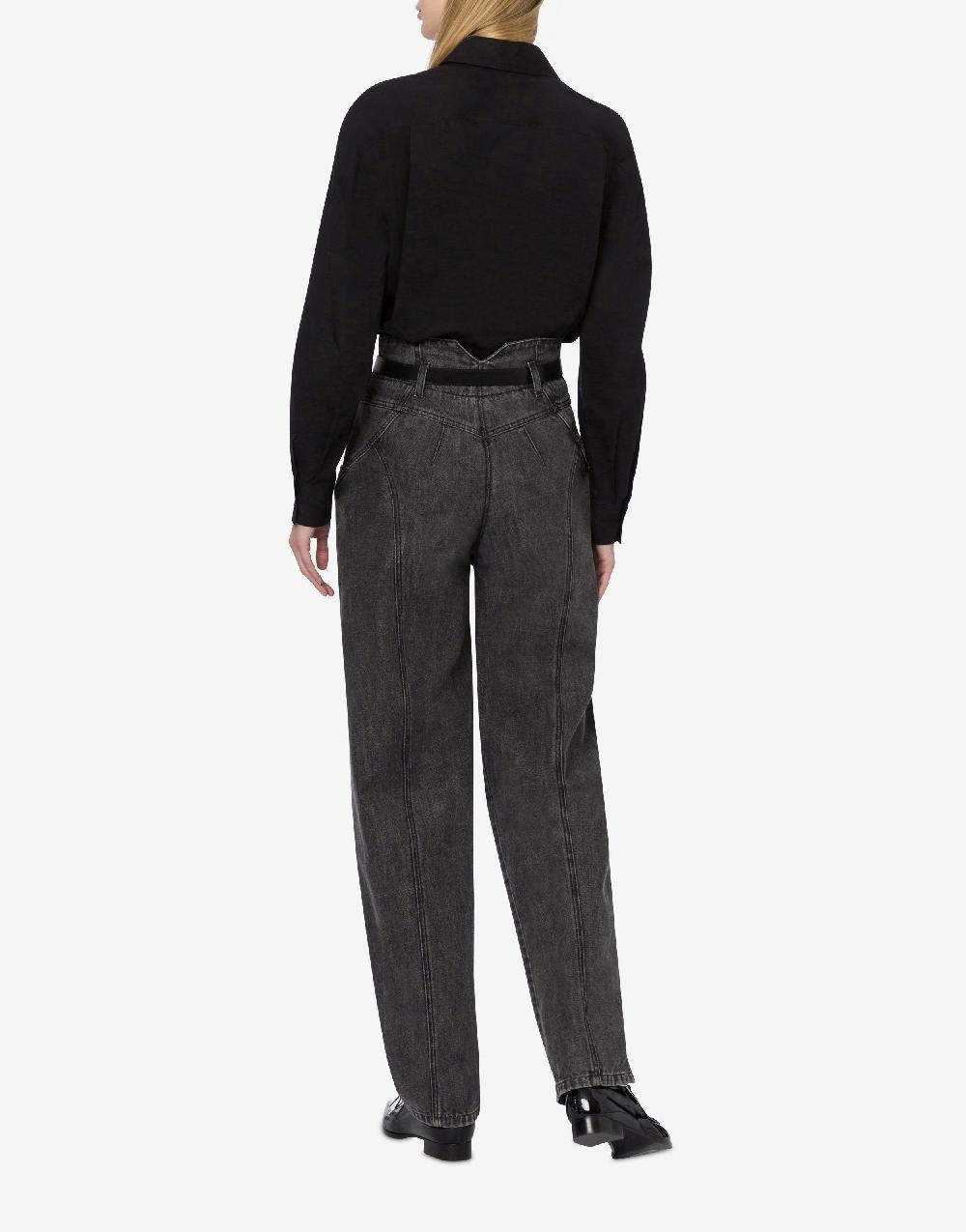 Alberta Ferretti Camicia oversize in popeline stretch Pezzi Unici