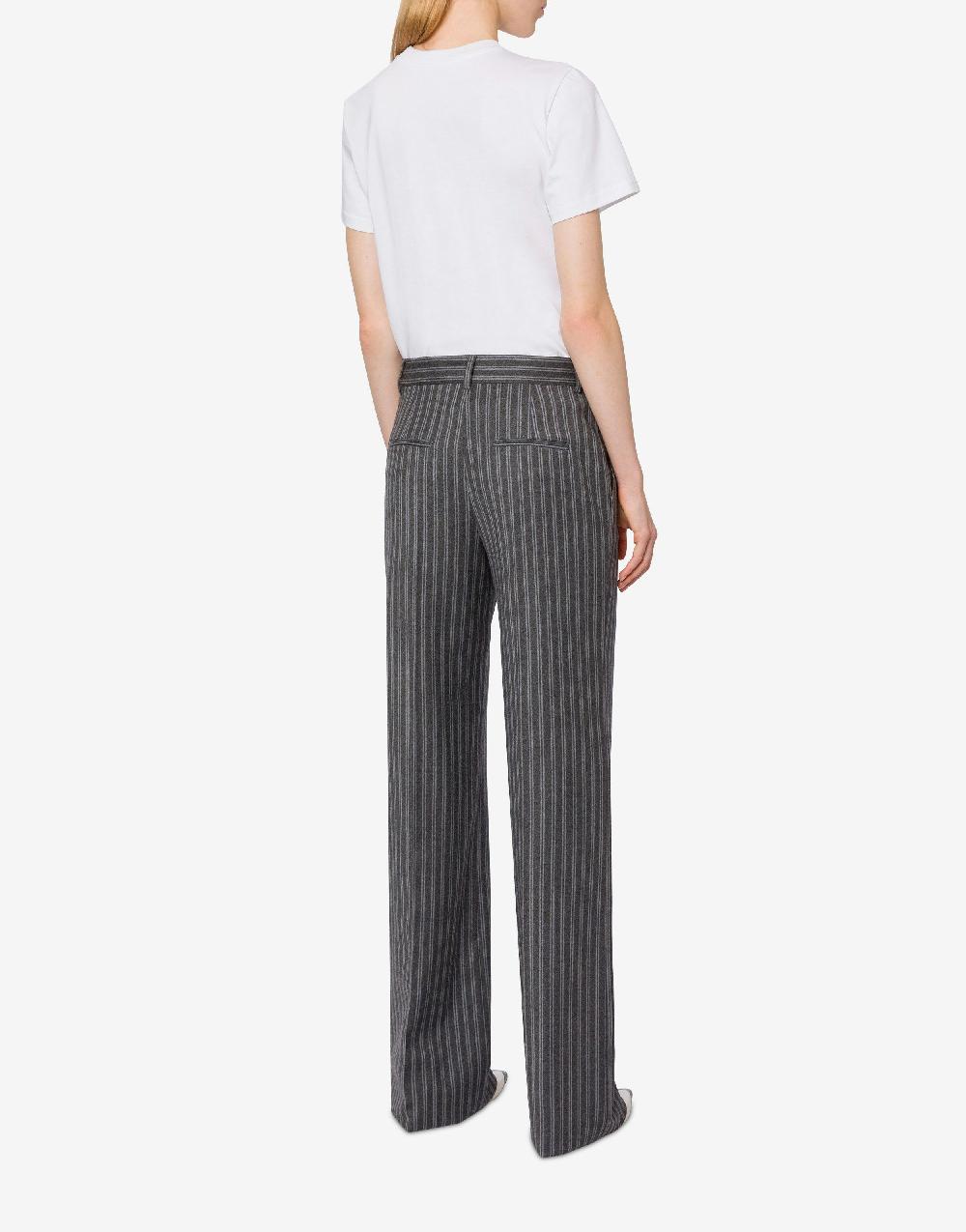 Alberta Ferretti T-shirt in jersey con ricamo logo Negozi Online