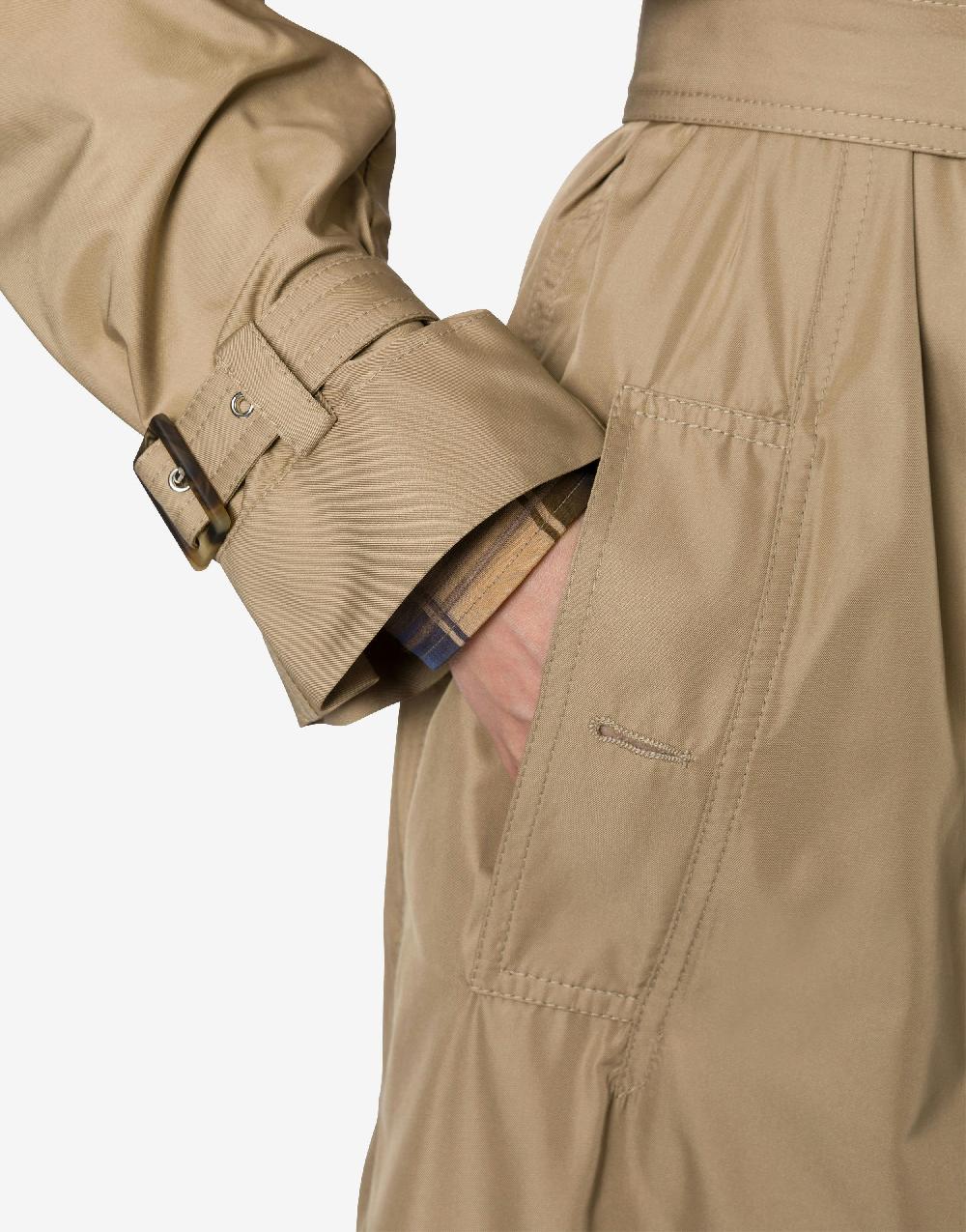 Alberta Ferretti Trench in tessuto tecnico water resistant Consegna Veloce