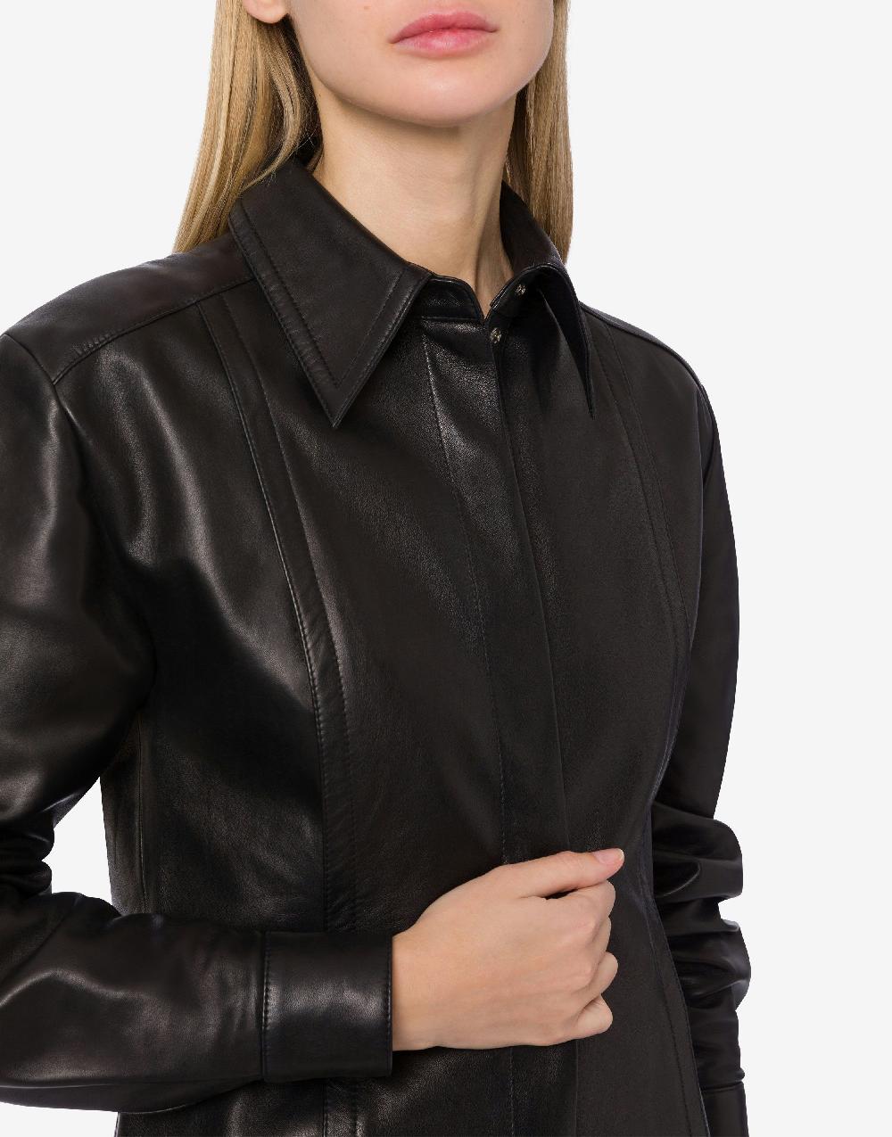 Alberta Ferretti Camicia in nappa glossy Sconti questo mese