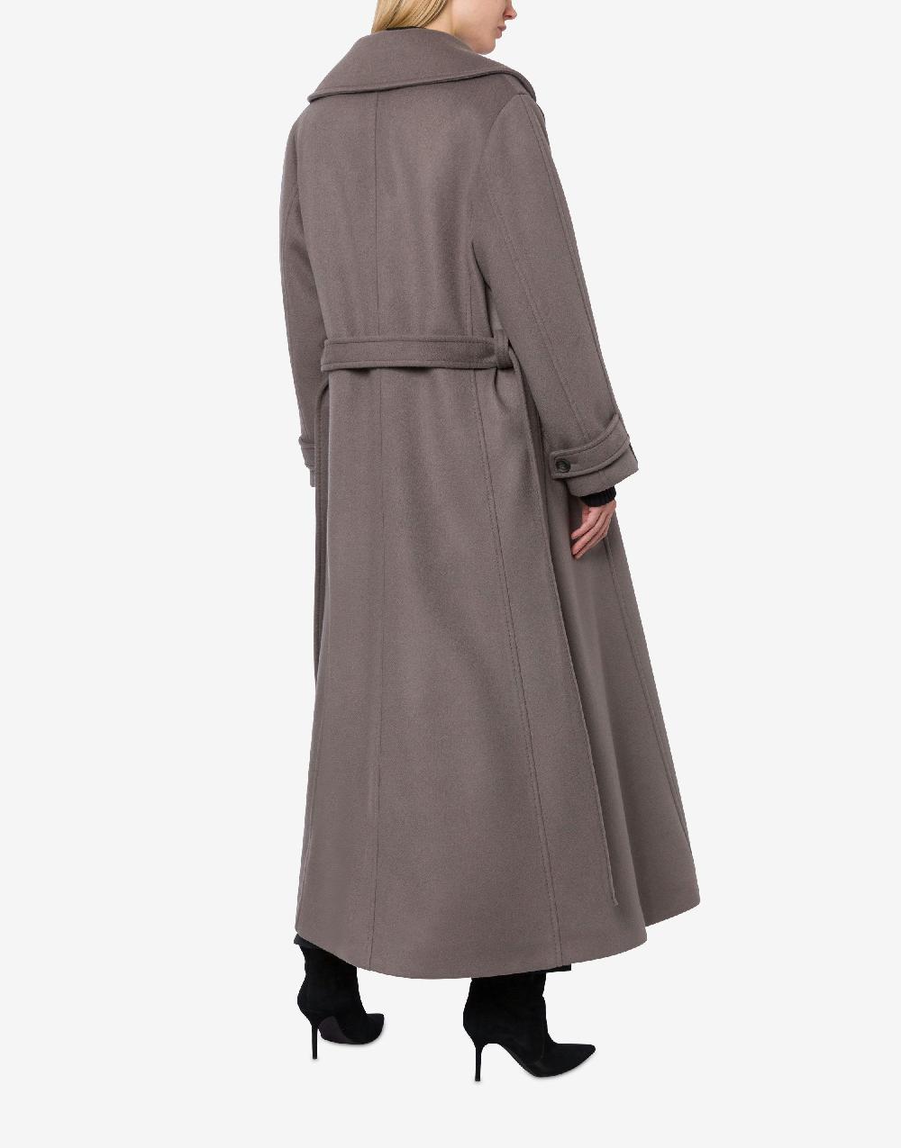 Alberta Ferretti Cappotto in panno di lana e cashmere Pezzi Unici