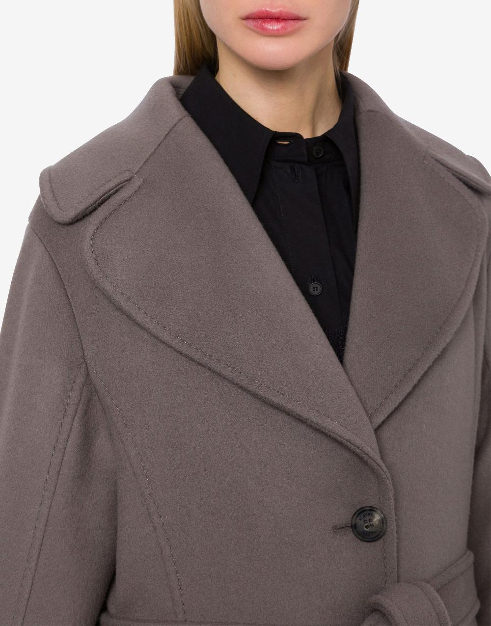 Alberta Ferretti Cappotto in panno di lana e cashmere Pezzi Unici