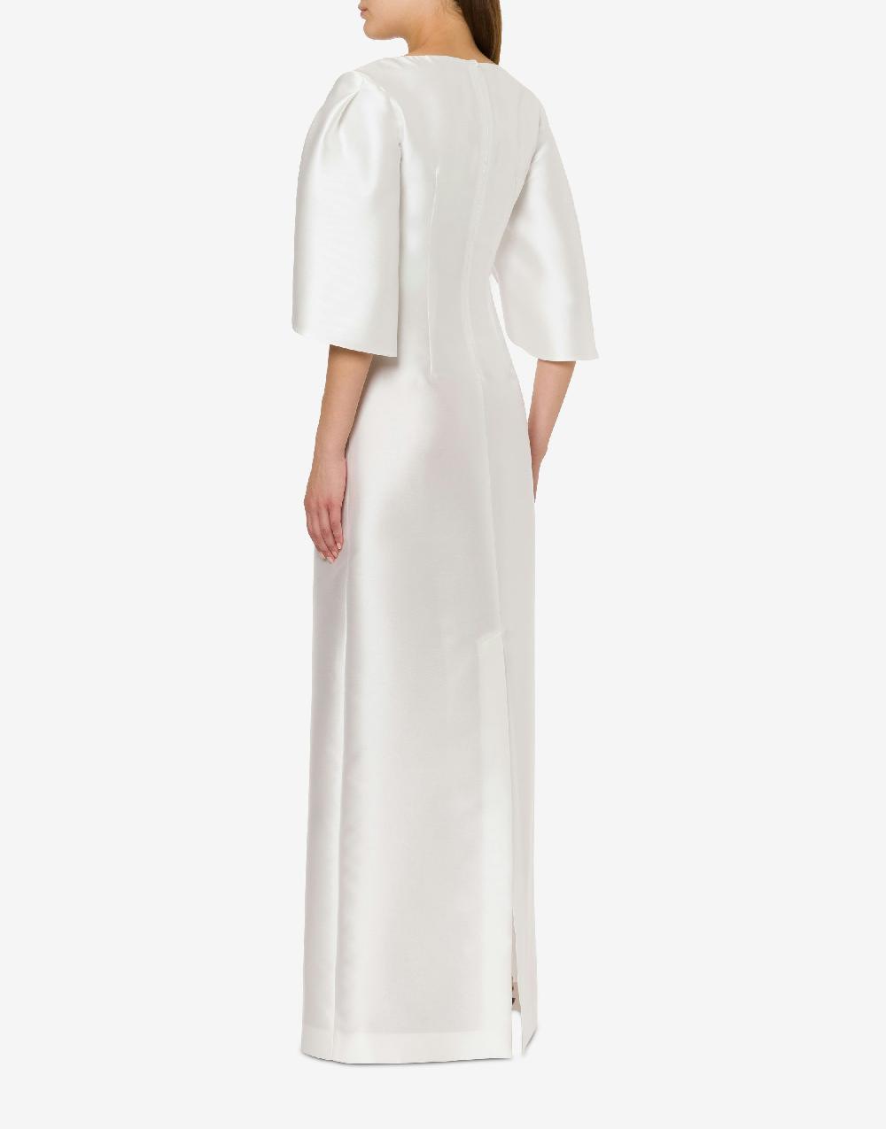 Alberta Ferretti Abito in mikado con maniche tulipano Convenienza