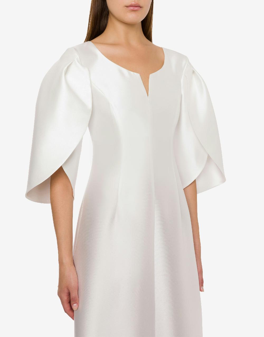 Alberta Ferretti Abito in mikado con maniche tulipano Convenienza