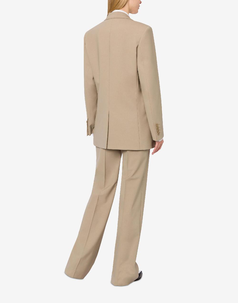 Alberta Ferretti Giacca in tela di lana stretch Presa