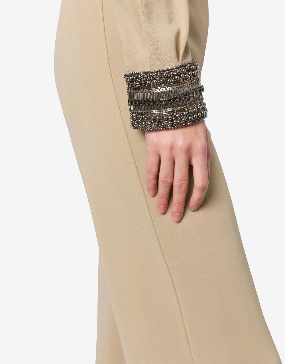 Alberta Ferretti Pantalone in organzino Sconto