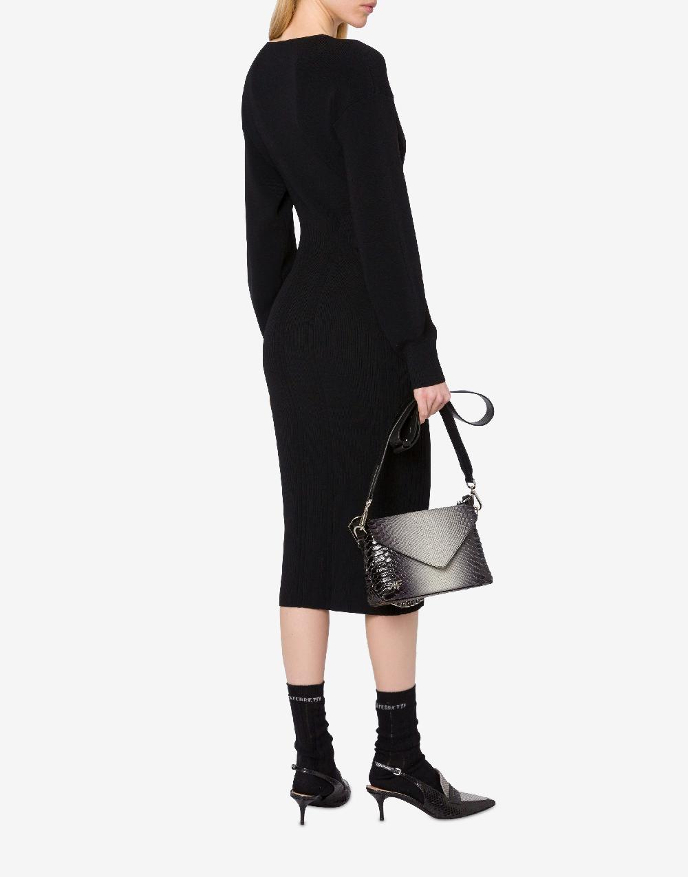 Alberta Ferretti Abito in maglia stretch Offerte