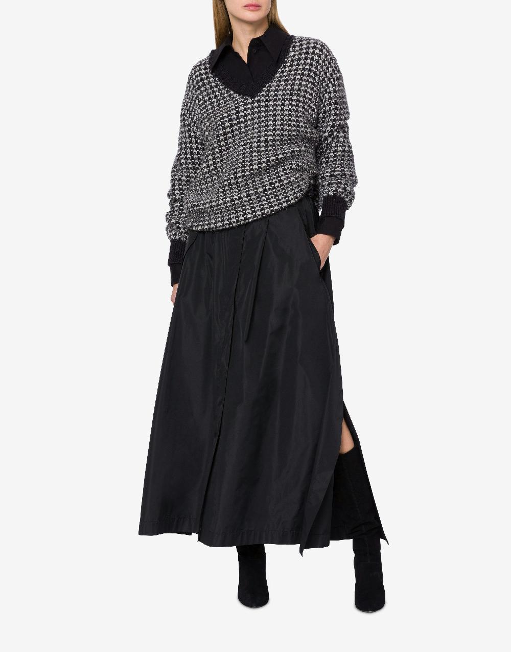Alberta Ferretti Maglione oversize in misto mohair Saldi Di Fabbrica