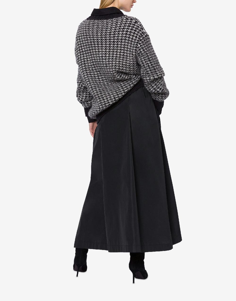 Alberta Ferretti Maglione oversize in misto mohair Saldi Di Fabbrica