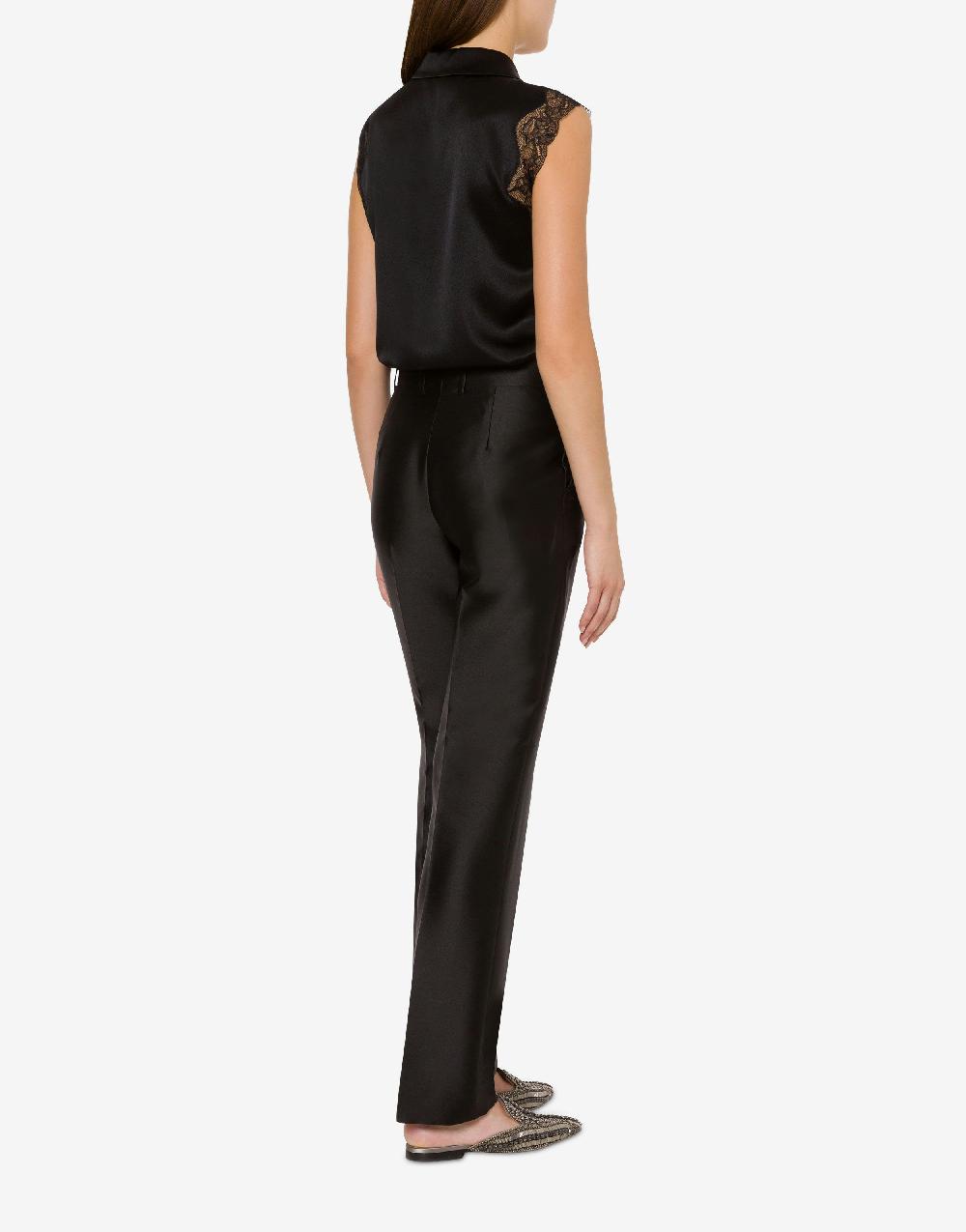Alberta Ferretti Pantalone in mikado Negozio