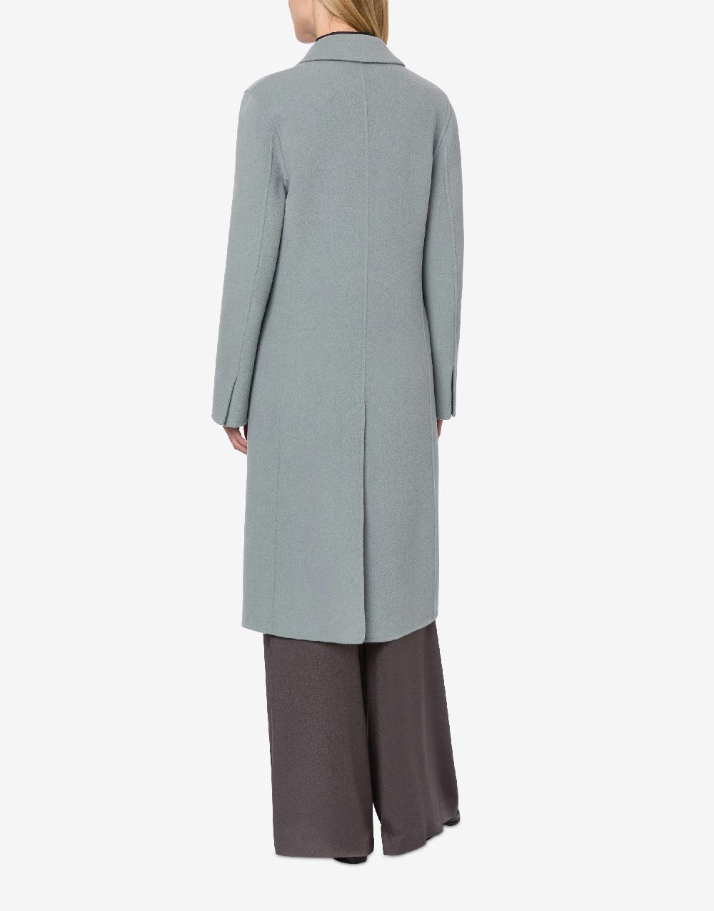 Alberta Ferretti Cappotto doppiopetto in panno double In Saldo