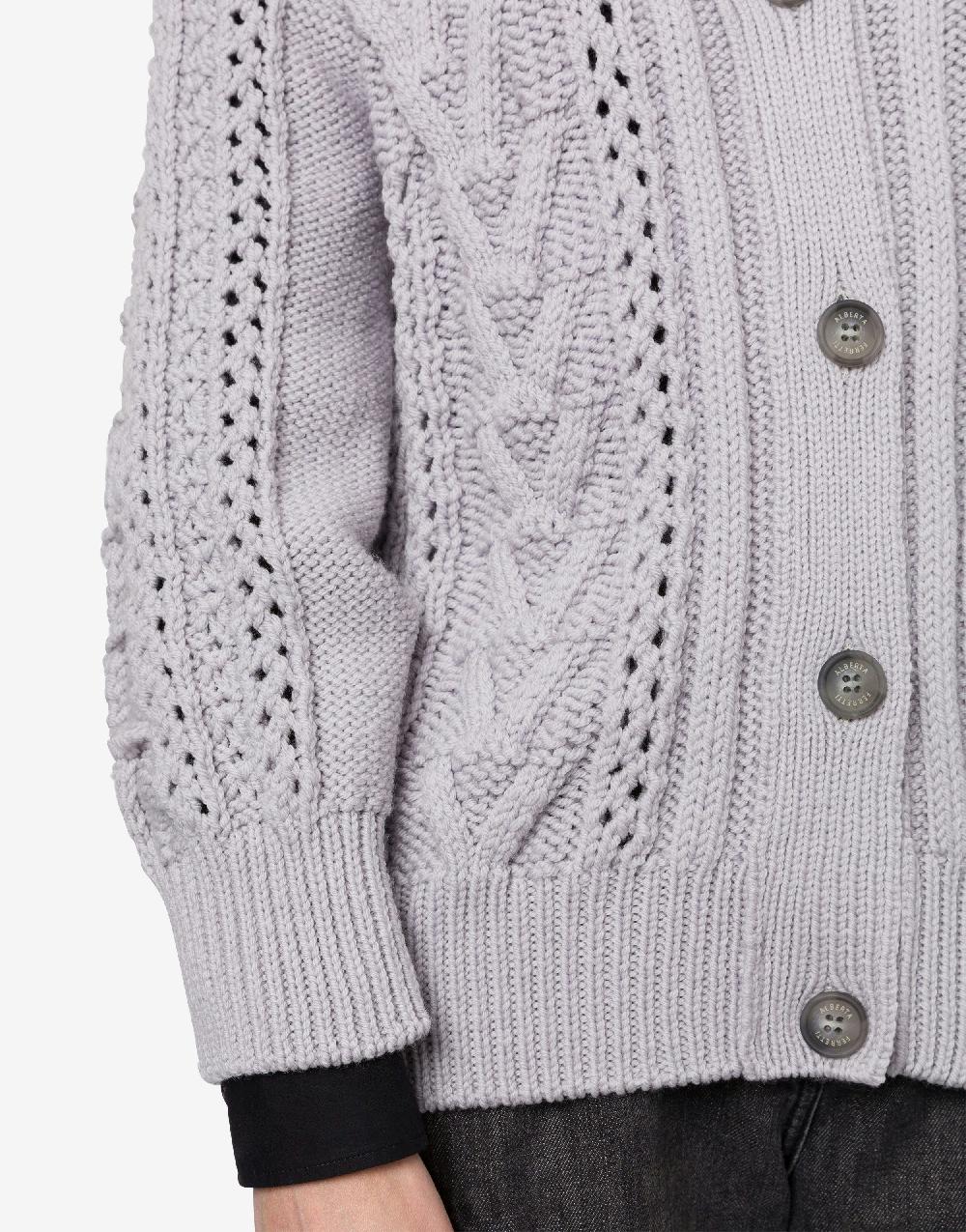 Alberta Ferretti Cardigan oversize in lana Nuova