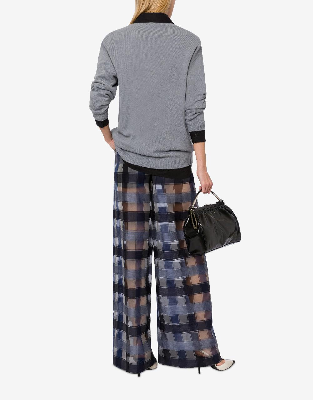 Alberta Ferretti Maglia oversize in misto cashmere e lana Moda