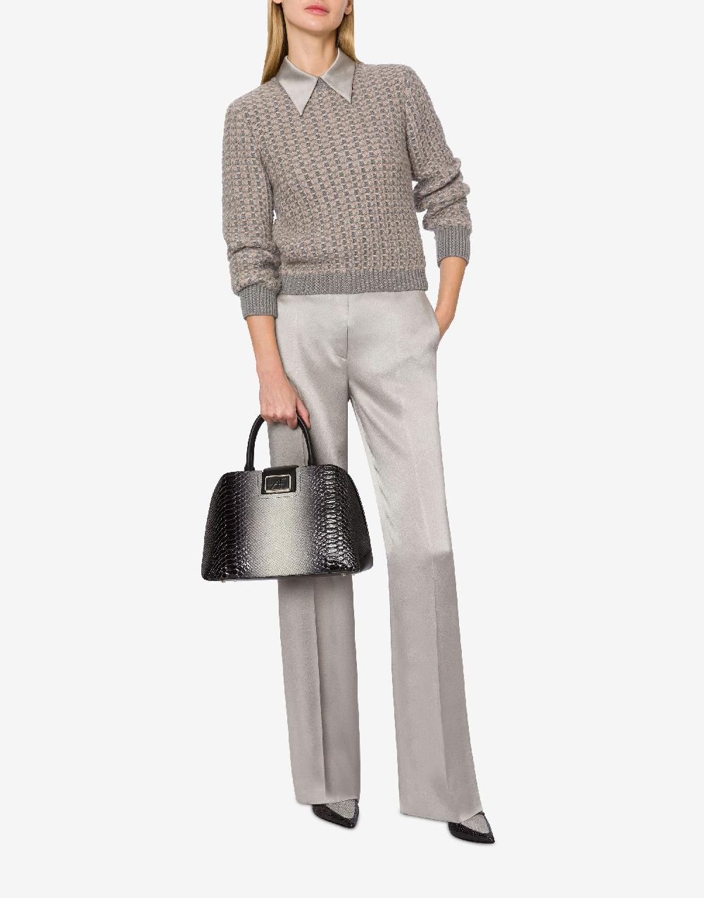 Alberta Ferretti Maglioncino in misto mohair Italy