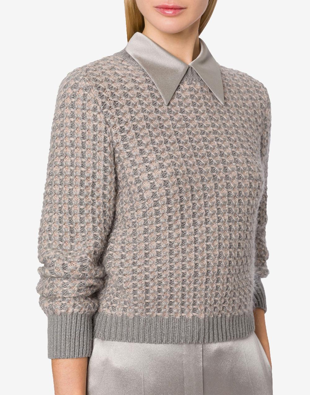 Alberta Ferretti Maglioncino in misto mohair Italy