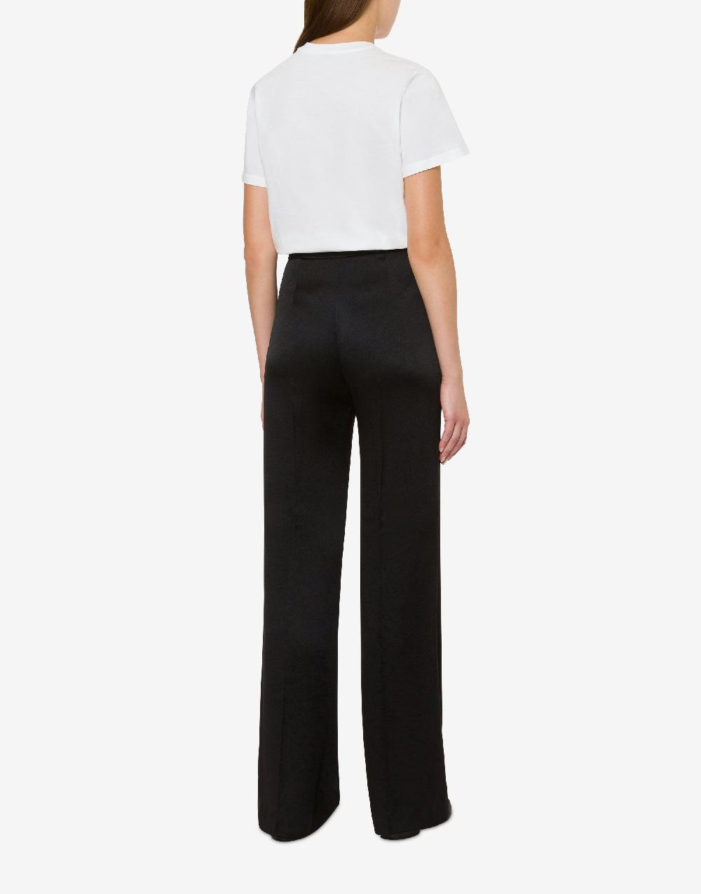 Alberta Ferretti T-shirt in jersey organico con ricamo Consegna Veloce